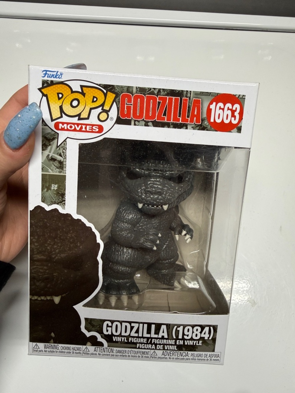 Funko Pop! Movies Godzilla (1984) Vinyl Figure - Black & White Box